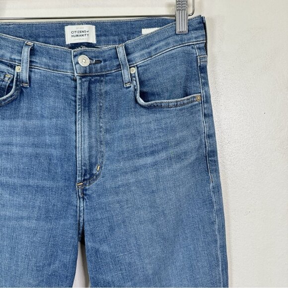 Citizens of Humanity Womens Size 27 Isola High-Rise Straight Slim Crop Jeans - Picture 5 of 16